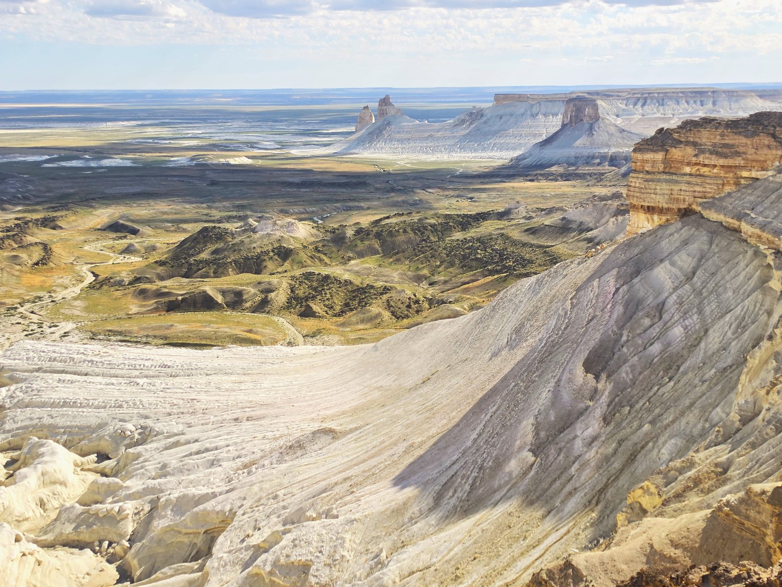 Панорама чинков Устюрта